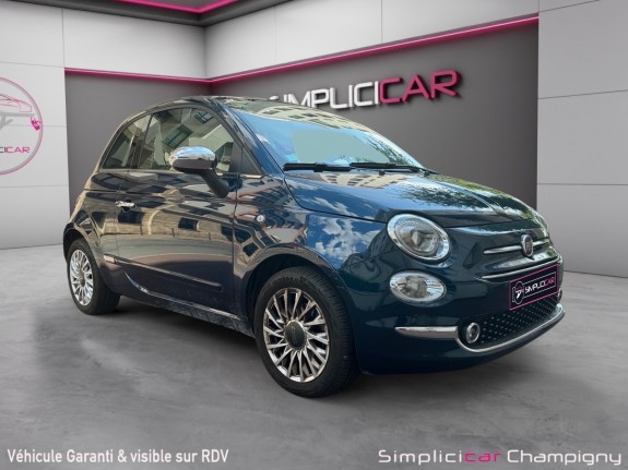 Fiat 500 my20 serie 7 euro 6d 1.2 69 ch ss dualogic lounge occasion champigny-sur-marne (94) simplicicar simplicibike france