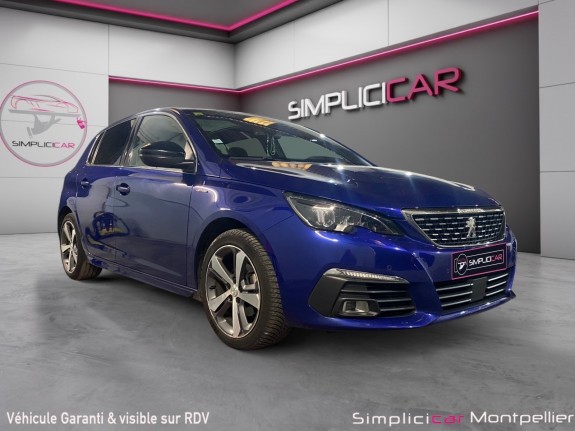 Peugeot 308 bluehdi eat8 gt line  130ch toit panoramique occasion montpellier (34) simplicicar simplicibike france