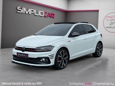 Volkswagen polo 2.0 tsi 200 dsg6 gti - toit ouvrant - beats audio - carplay - régulateur adaptatif occasion...