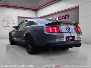 Ford mustang shelby gt 500 coupe pack svt/phase ii/pas de malus occasion simplicicar salon de provence simplicicar...