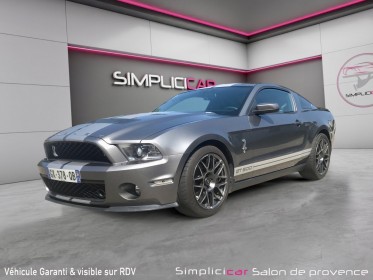 Ford mustang shelby gt 500 coupe pack svt/phase ii/pas de malus occasion simplicicar salon de provence simplicicar...