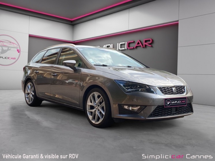 Seat leon st 1.8 tfsi 180 start/stop fr occasion cannes (06) simplicicar simplicibike france