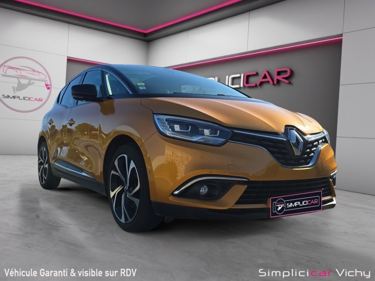 Renault scenic iv dci 130 energy intens bose toit panoramique full cuir garantie 12 mois occasion simplicicar vichy...