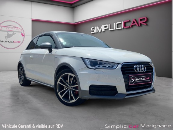 Audi a1 1.4 tfsi 125cv s line ultra sport/drive select/bluetooth - garantie 12 mois - occasion simplicicar marignane ...