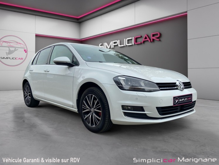 Volkswagen golf 1.2 tsi 110 bluemotion technology allstar carplay/feu led - garantie 12 mois - occasion simplicicar marignane...