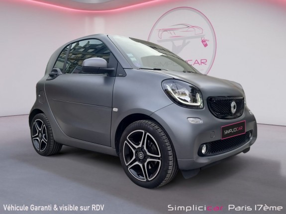 Smart fortwo coupe 0.9 90 ch ss ba6 prime occasion paris 17ème (75)(porte maillot) simplicicar simplicibike france