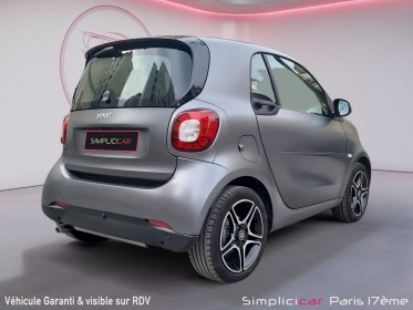 Smart fortwo coupe 0.9 90 ch ss ba6 prime occasion paris 17ème (75)(porte maillot) simplicicar simplicibike france