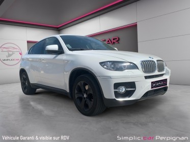 Bmw x6 e71/e72 xdrive 40d 306ch garantie 12 mois occasion simplicicar perpignan  simplicicar simplicibike france