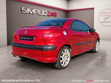 Peugeot 206 cc 2.0i 16s 138ch. climatisation auto. ou manu. occasion avignon (84) simplicicar simplicibike france