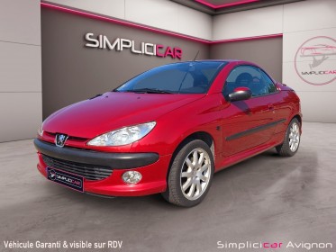 Peugeot 206 cc 2.0i 16s 138ch. climatisation auto. ou manu. occasion avignon (84) simplicicar simplicibike france