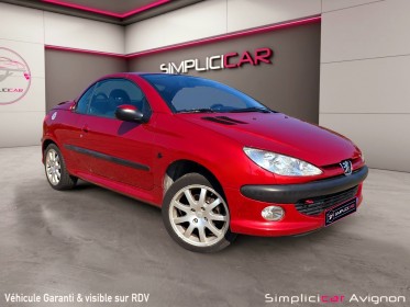 Peugeot 206 cc 2.0i 16s 138ch. climatisation auto. ou manu. occasion avignon (84) simplicicar simplicibike france