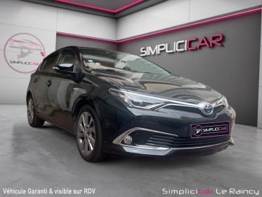 Toyota auris hybride 136h executive occasion le raincy (93) simplicicar simplicibike france