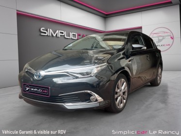 Toyota auris hybride 136h executive occasion le raincy (93) simplicicar simplicibike france