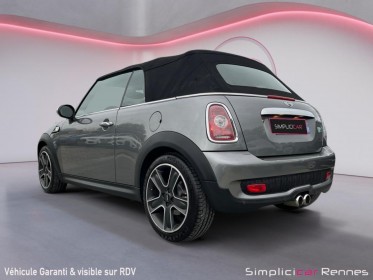 Mini cabriolet r57 1.6 turbo mini cooper s cabriolet decapotable occasion simplicicar rennes simplicicar simplicibike france