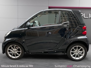 Smart fortwo cabriolet 84 ch cuir rouge - bva -decapotable - cabriolet - cab occasion champigny-sur-marne (94) simplicicar...