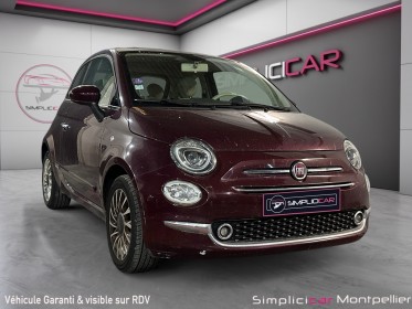 Fiat 500 1.2 69ch lounge radar de recul toit panoramique occasion montpellier (34) simplicicar simplicibike france