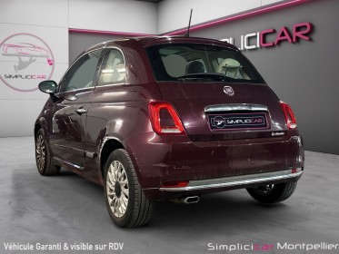 Fiat 500 1.2 69ch lounge radar de recul toit panoramique occasion montpellier (34) simplicicar simplicibike france