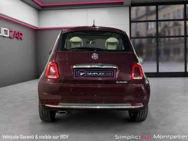 Fiat 500 1.2 69ch lounge radar de recul toit panoramique occasion montpellier (34) simplicicar simplicibike france