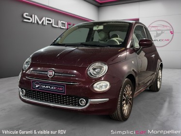 Fiat 500 1.2 69ch lounge radar de recul toit panoramique occasion montpellier (34) simplicicar simplicibike france