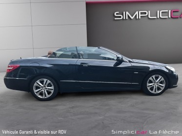 Mercedes classe e cabriolet 200 cgi blueefficiency a // ethanol occasion simplicicar la fleche simplicicar simplicibike france