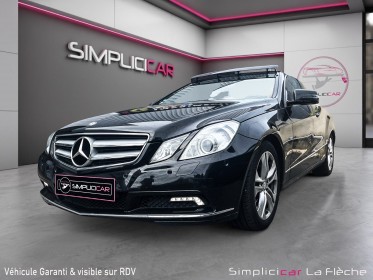 Mercedes classe e cabriolet 200 cgi blueefficiency a // ethanol occasion simplicicar la fleche simplicicar simplicibike france