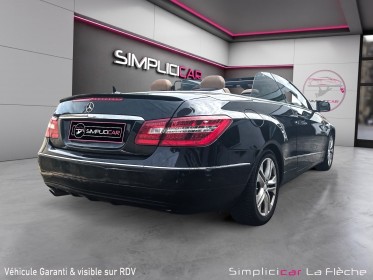 Mercedes classe e cabriolet 200 cgi blueefficiency a // ethanol occasion simplicicar la fleche simplicicar simplicibike france