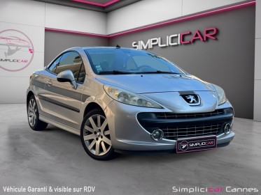 Peugeot 207 cc 1.6 vti 16v 120ch sport occasion cannes (06) simplicicar simplicibike france