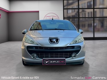 Peugeot 207 cc 1.6 vti 16v 120ch sport occasion cannes (06) simplicicar simplicibike france