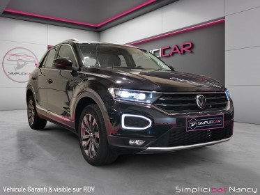 Volkswagen t-roc 150ch dsg7 carat // superbe etat // toit ouvrant // garantie 12 mois occasion simplicicar nancy simplicicar...