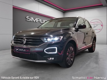 Volkswagen t-roc 150ch dsg7 carat // superbe etat // toit ouvrant // garantie 12 mois occasion simplicicar nancy simplicicar...