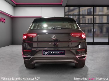 Volkswagen t-roc 150ch dsg7 carat // superbe etat // toit ouvrant // garantie 12 mois occasion simplicicar nancy simplicicar...