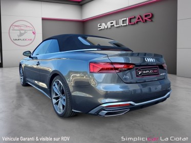 Audi a5 cabriolet 40 tfsi 204 s tronic 7 s line / première main / garantie constructeur 2 ans occasion simplicicar la ciotat...