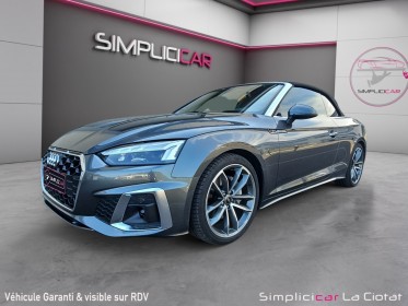 Audi a5 cabriolet 40 tfsi 204 s tronic 7 s line / première main / garantie constructeur 2 ans occasion simplicicar la ciotat...