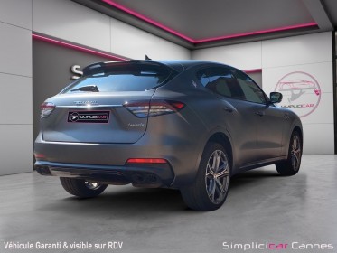 Maserati levante 3.0 v6 bi-turbo 430 s q4 vulcano capot du troféo occasion cannes (06) simplicicar simplicibike france