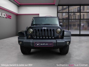 Jeep wrangler 2.8l 200ch crd sahara occasion simplicicar la ciotat simplicicar simplicibike france