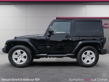 Jeep wrangler 2.8l 200ch crd sahara occasion simplicicar la ciotat simplicicar simplicibike france