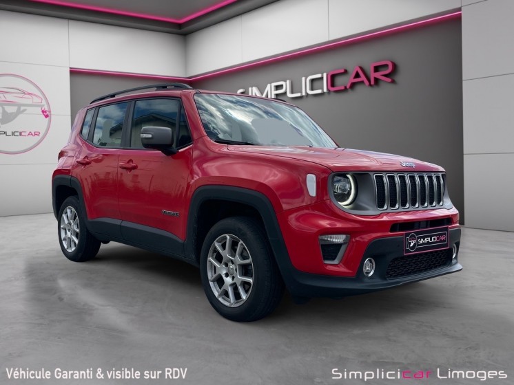 Jeep renegade 2,0 l multijet 140 ch 4x4 bvm6 limited occasion simplicicar limoges  simplicicar simplicibike france