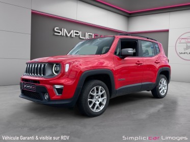 Jeep renegade 2,0 l multijet 140 ch 4x4 bvm6 limited occasion simplicicar limoges  simplicicar simplicibike france