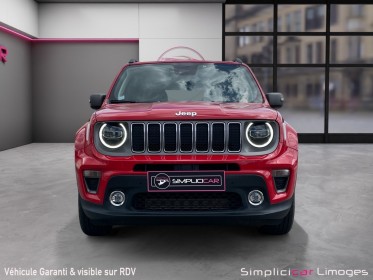 Jeep renegade 2,0 l multijet 140 ch 4x4 bvm6 limited occasion simplicicar limoges  simplicicar simplicibike france