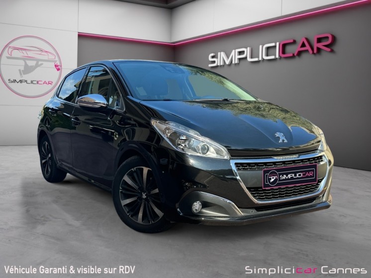 Peugeot 208 puretech 82ch ss bvm5 tech edition occasion cannes (06) simplicicar simplicibike france