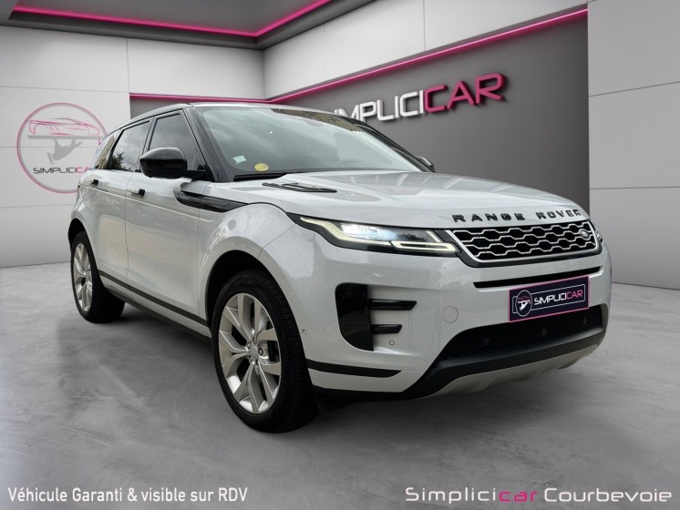 Land rover range rover evoque p180 hse garantie 12 mois occasion simplicicar courbevoie simplicicar simplicibike france