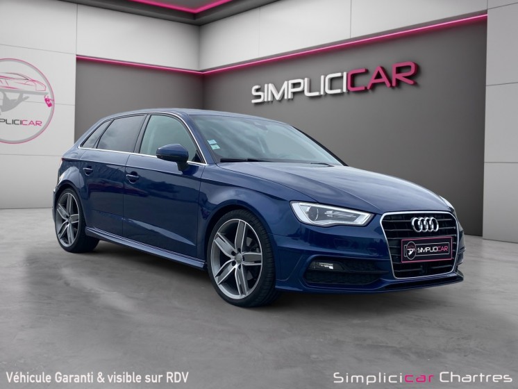 Audi a3 sportback 2.0 tdi 150 s line s tronic 6 occasion simplicicar chartres  simplicicar simplicibike france