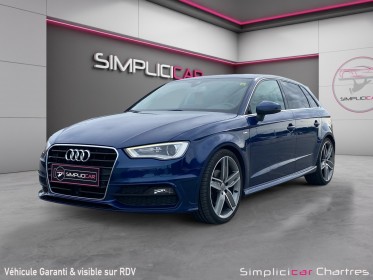 Audi a3 sportback 2.0 tdi 150 s line s tronic 6 occasion simplicicar chartres  simplicicar simplicibike france