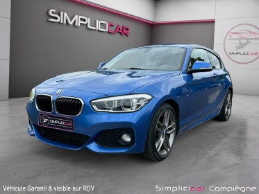 Bmw serie 1 f21 lci 118i 136 ch m sport - shadow line - révision faite - suivi bmw occasion simplicicar compiegne...