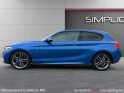 Bmw serie 1 f21 lci 118i 136 ch m sport - shadow line - révision faite - suivi bmw occasion simplicicar compiegne...