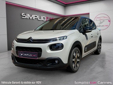 Citroen c3 c3 puretech 110 ch ss eat6 shine occasion cannes (06) simplicicar simplicibike france