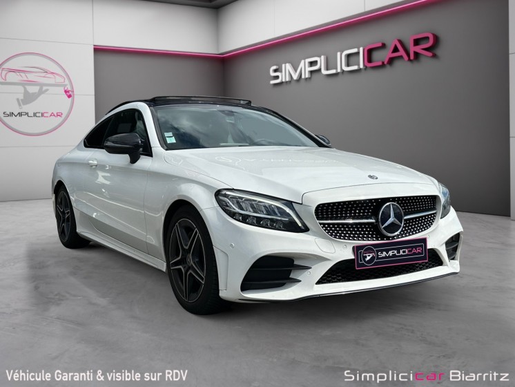 Mercedes classe c coupe 220 d 9g-tronic amg line occasion simplicicar biarritz  simplicicar simplicibike france