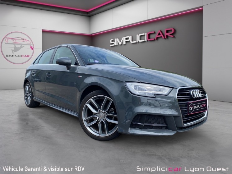 Audi a3 sportback 30 tfsi 116 sport limited - garantie 12 mois occasion simplicicar lyon ouest simplicicar simplicibike france