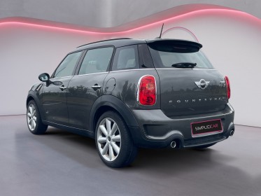 Mini countryman r60 sd 143ch all4  pack red hot chili a / cuir / gps / boite auto occasion simplicicar orgeval  simplicicar...