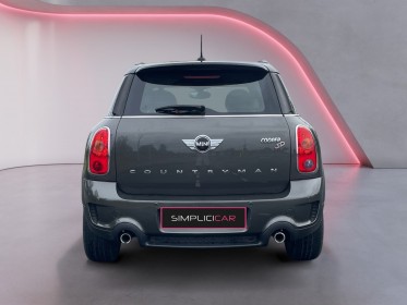 Mini countryman r60 sd 143ch all4  pack red hot chili a / cuir / gps / boite auto occasion simplicicar orgeval  simplicicar...